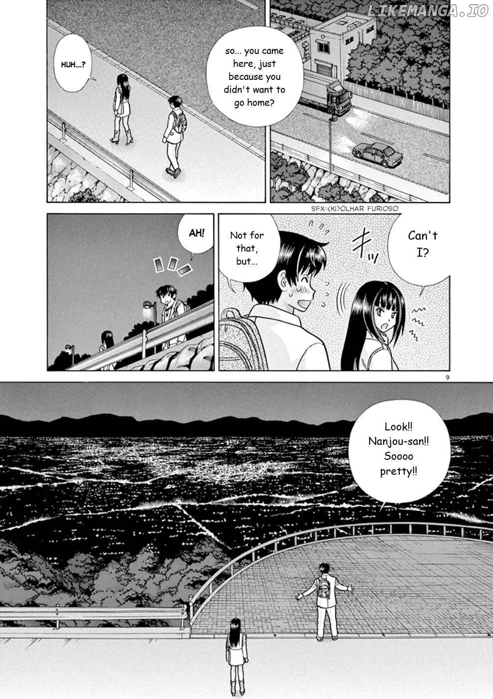 Toumei Ningen Kyoutei chapter 17 - page 9