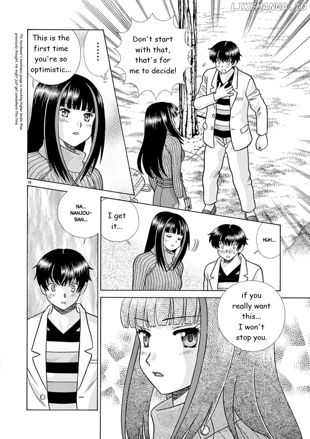 Toumei Ningen Kyoutei chapter 21 - page 16