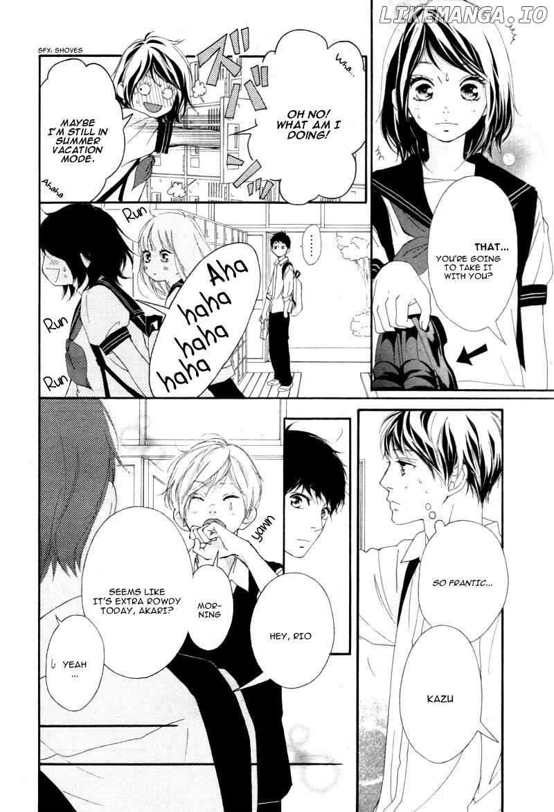 Omoi, Omoware, Furi, Furare chapter 20 - page 8