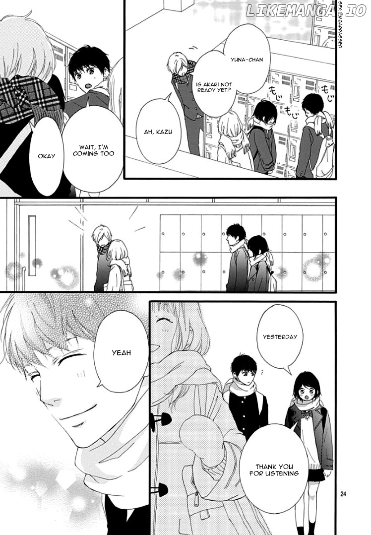 Omoi, Omoware, Furi, Furare chapter 37 - page 28
