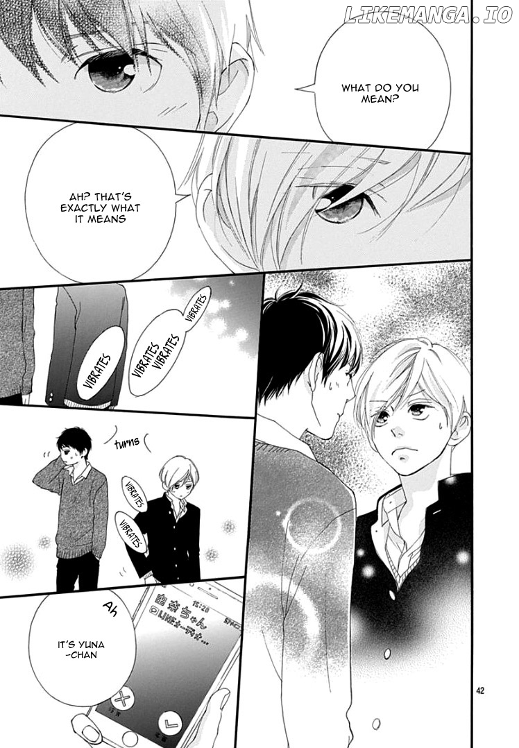 Omoi, Omoware, Furi, Furare chapter 37 - page 46