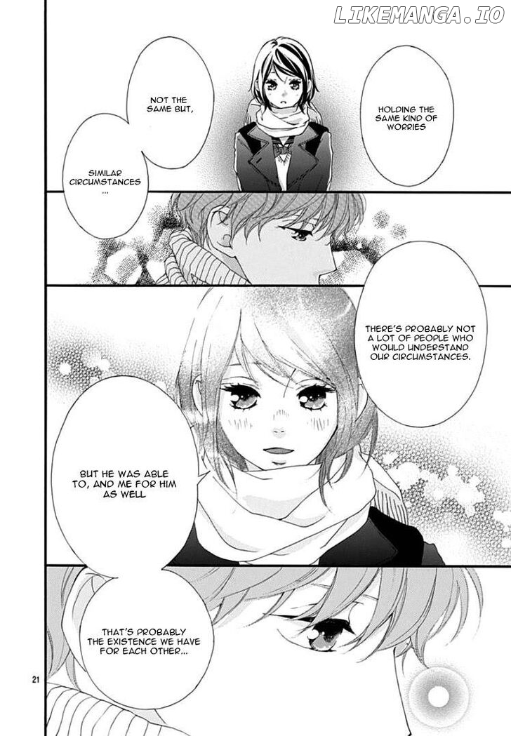 Omoi, Omoware, Furi, Furare chapter 38 - page 22