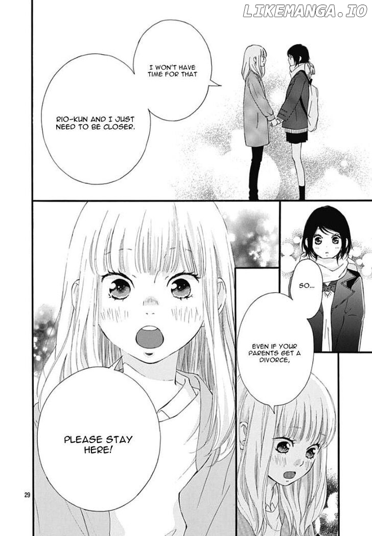 Omoi, Omoware, Furi, Furare chapter 38 - page 30