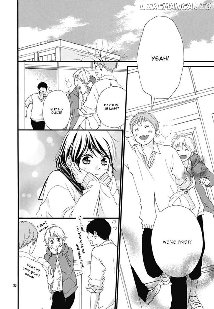 Omoi, Omoware, Furi, Furare chapter 38 - page 36