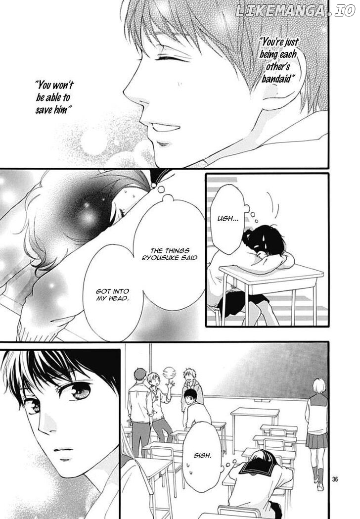 Omoi, Omoware, Furi, Furare chapter 38 - page 37