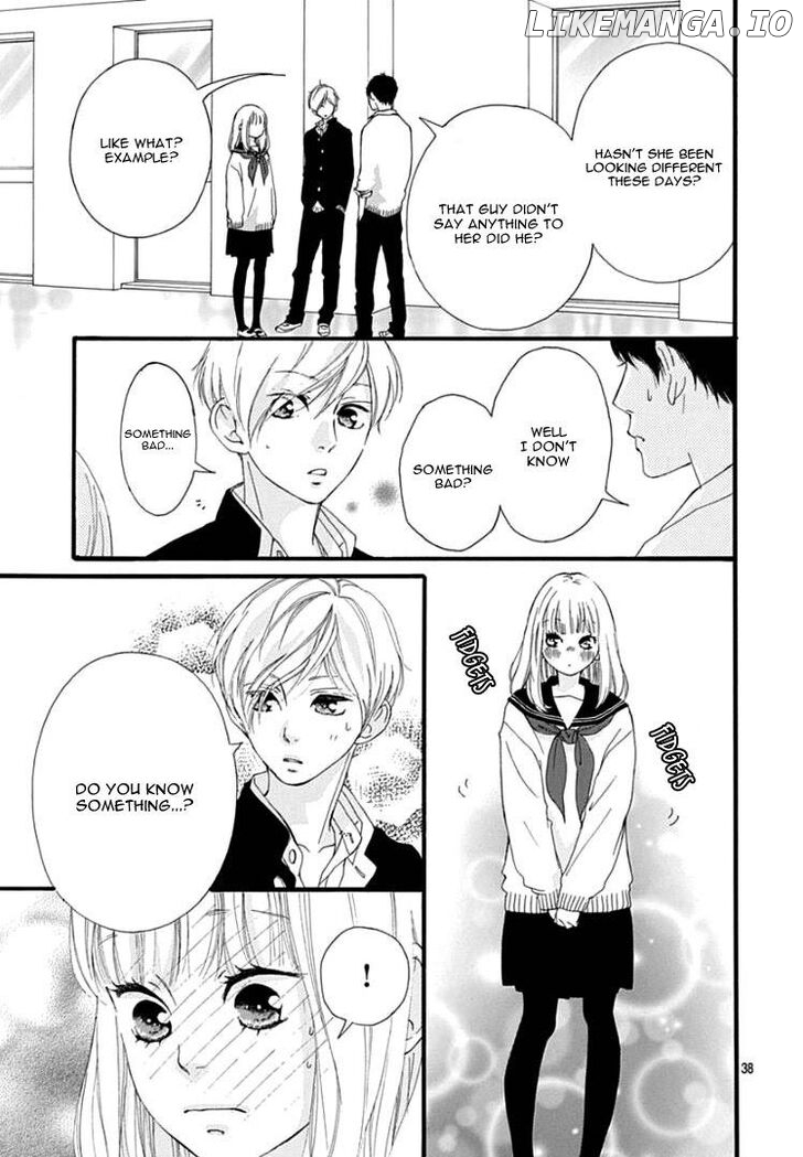 Omoi, Omoware, Furi, Furare chapter 38 - page 39