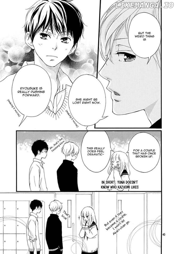 Omoi, Omoware, Furi, Furare chapter 38 - page 41