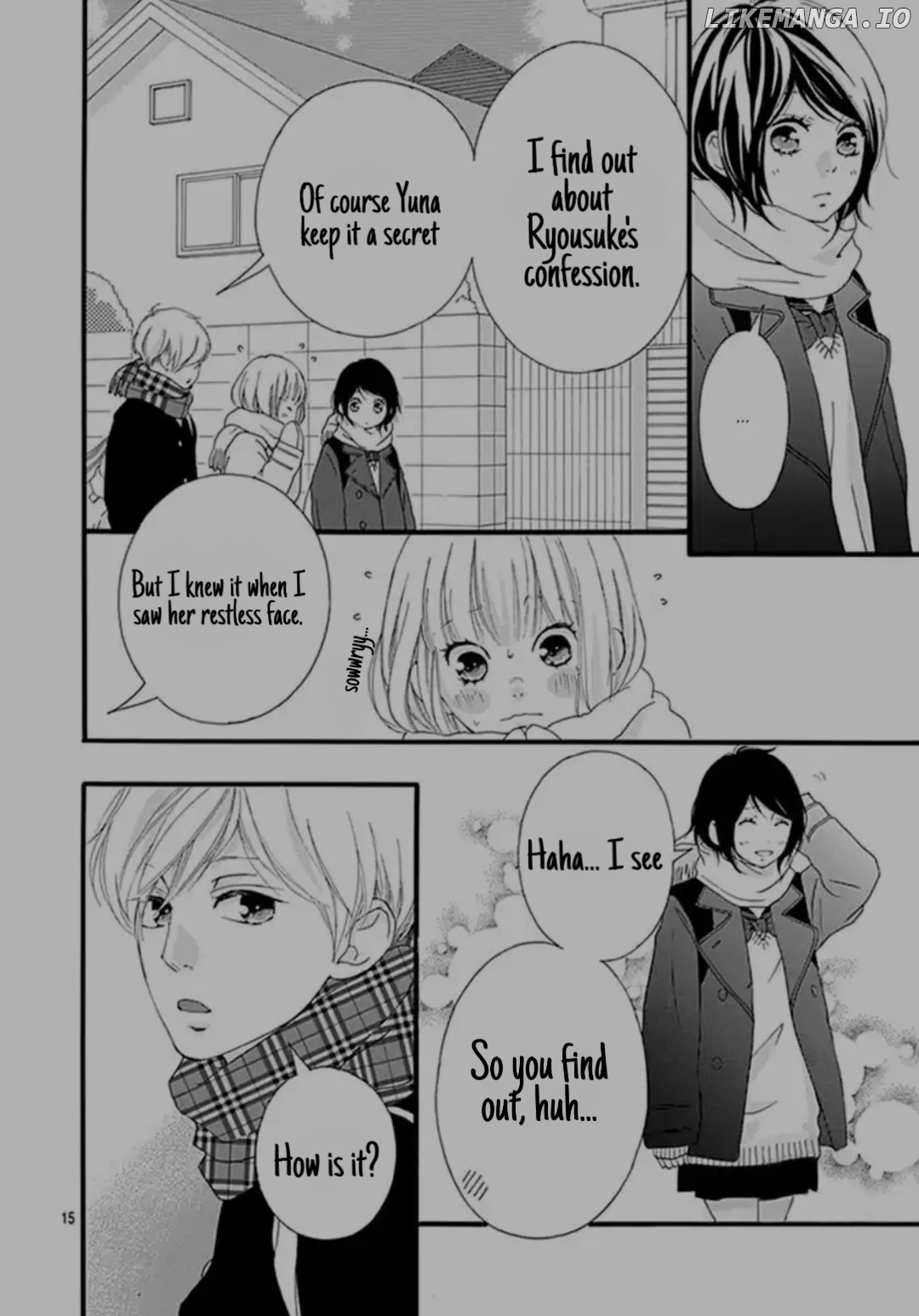 Omoi, Omoware, Furi, Furare chapter 39 - page 14