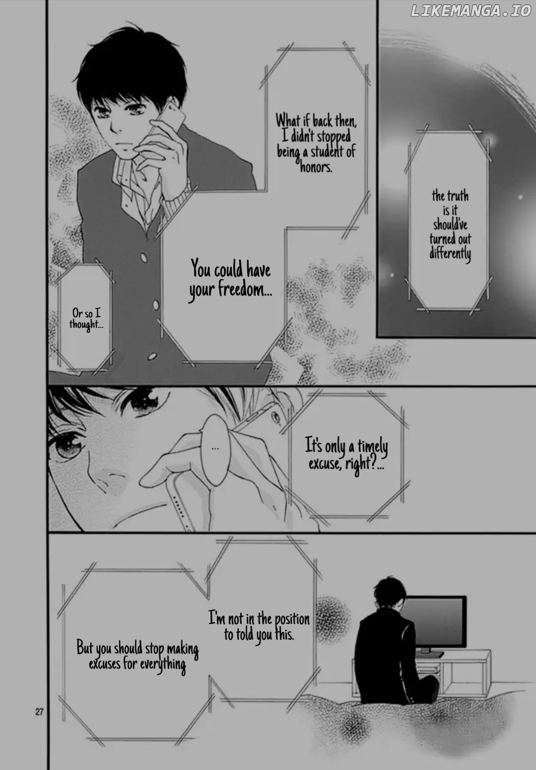 Omoi, Omoware, Furi, Furare chapter 39 - page 26
