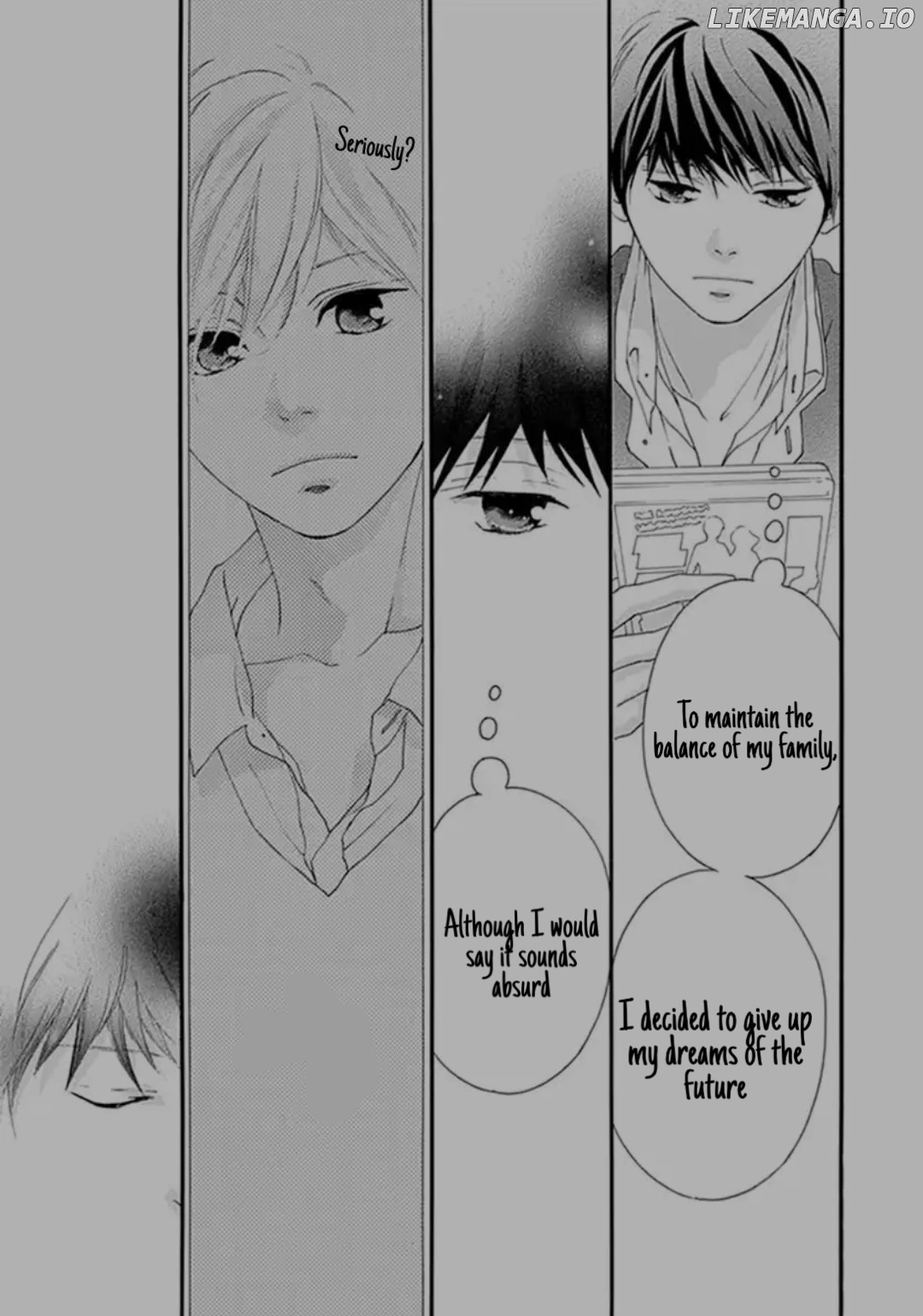 Omoi, Omoware, Furi, Furare chapter 39 - page 29