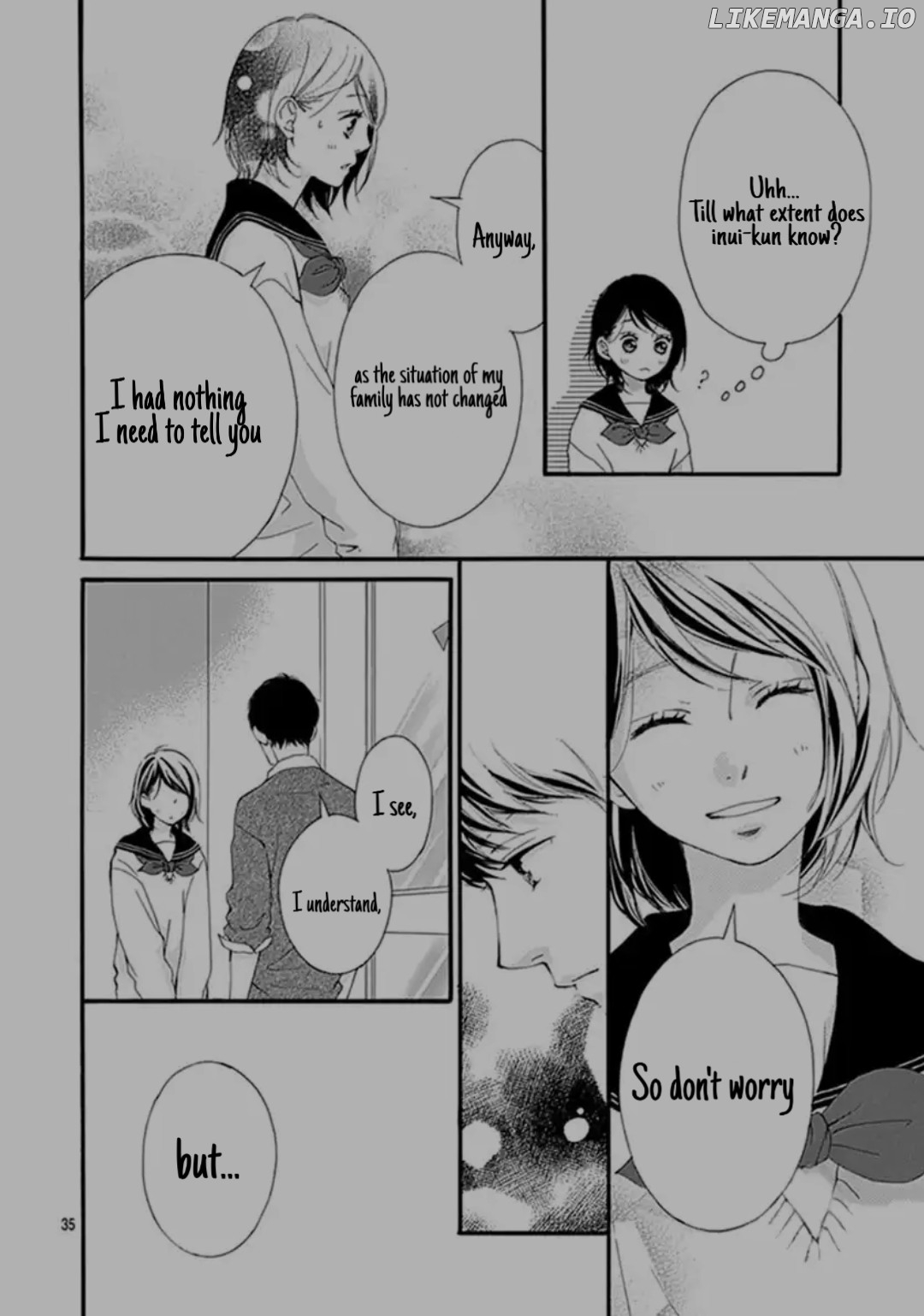 Omoi, Omoware, Furi, Furare chapter 39 - page 34