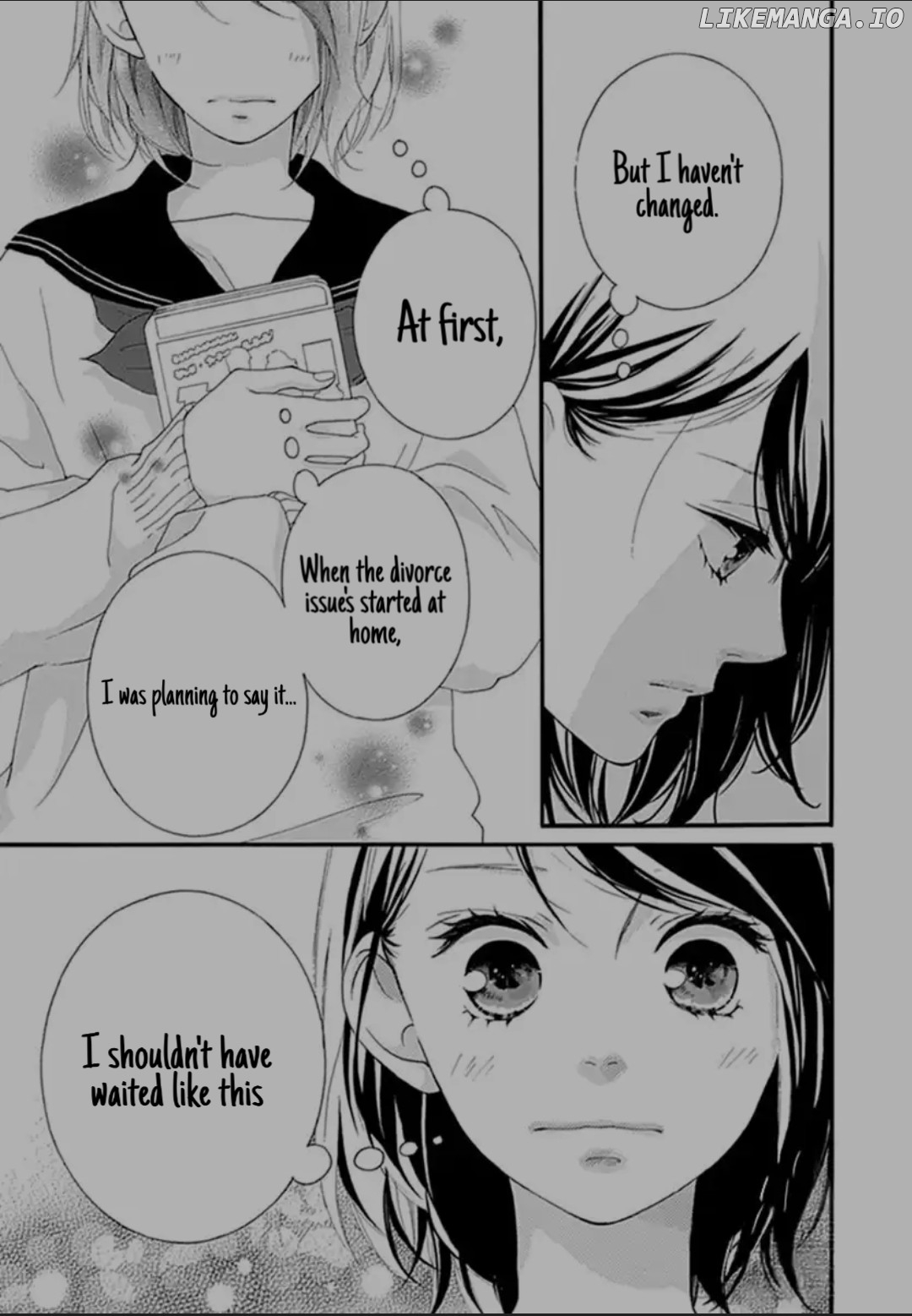 Omoi, Omoware, Furi, Furare chapter 39 - page 37