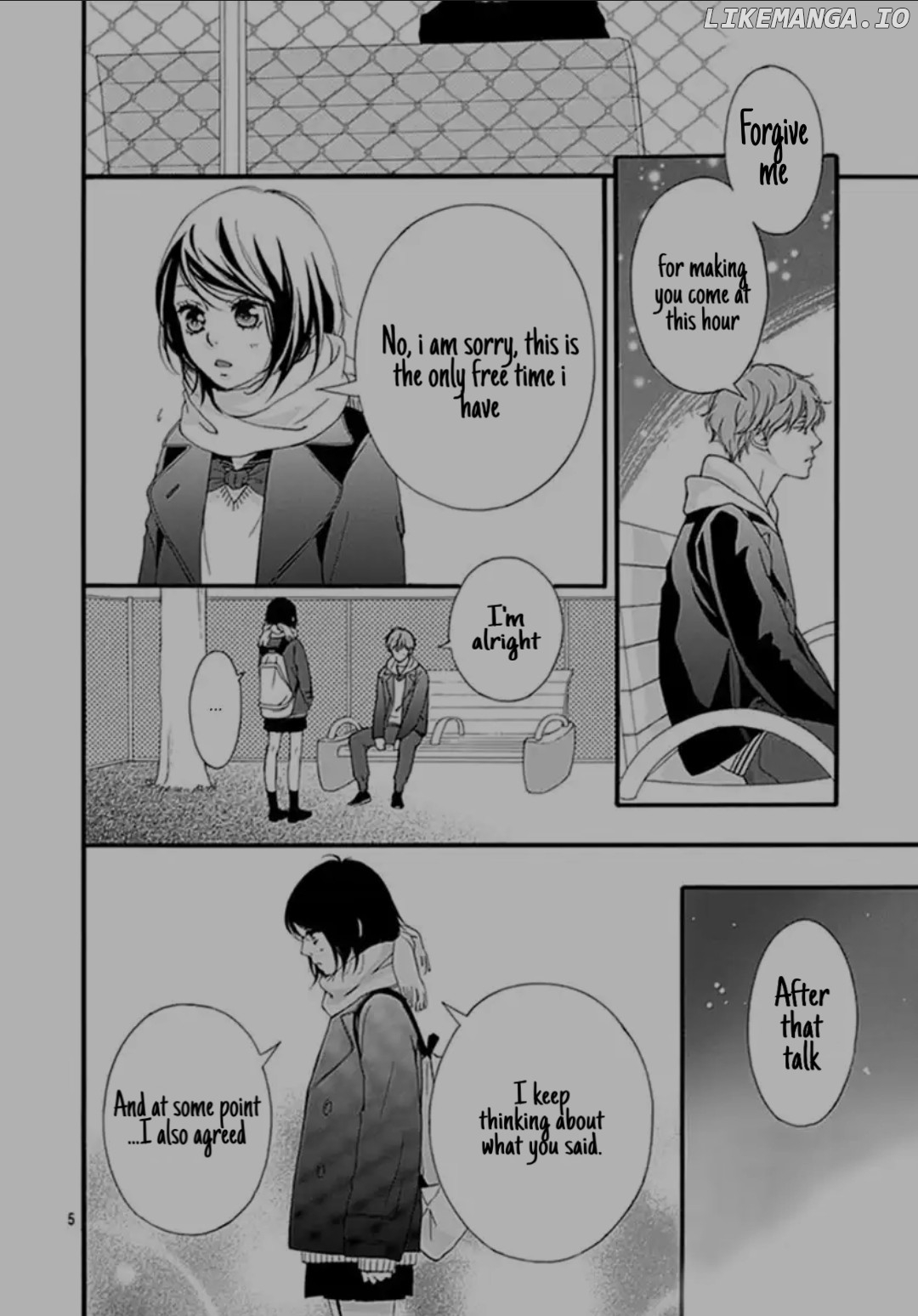 Omoi, Omoware, Furi, Furare chapter 39 - page 4