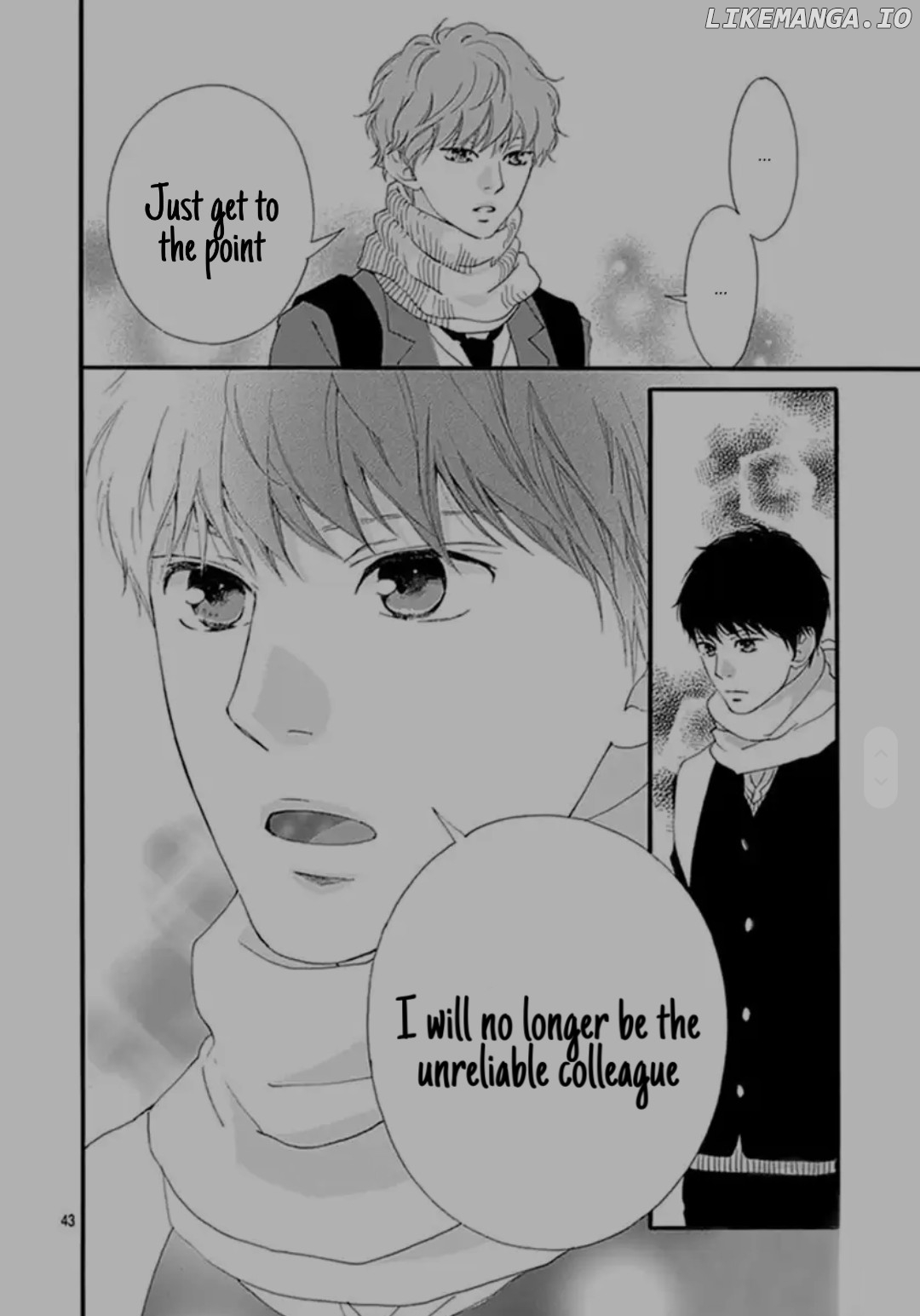 Omoi, Omoware, Furi, Furare chapter 39 - page 42