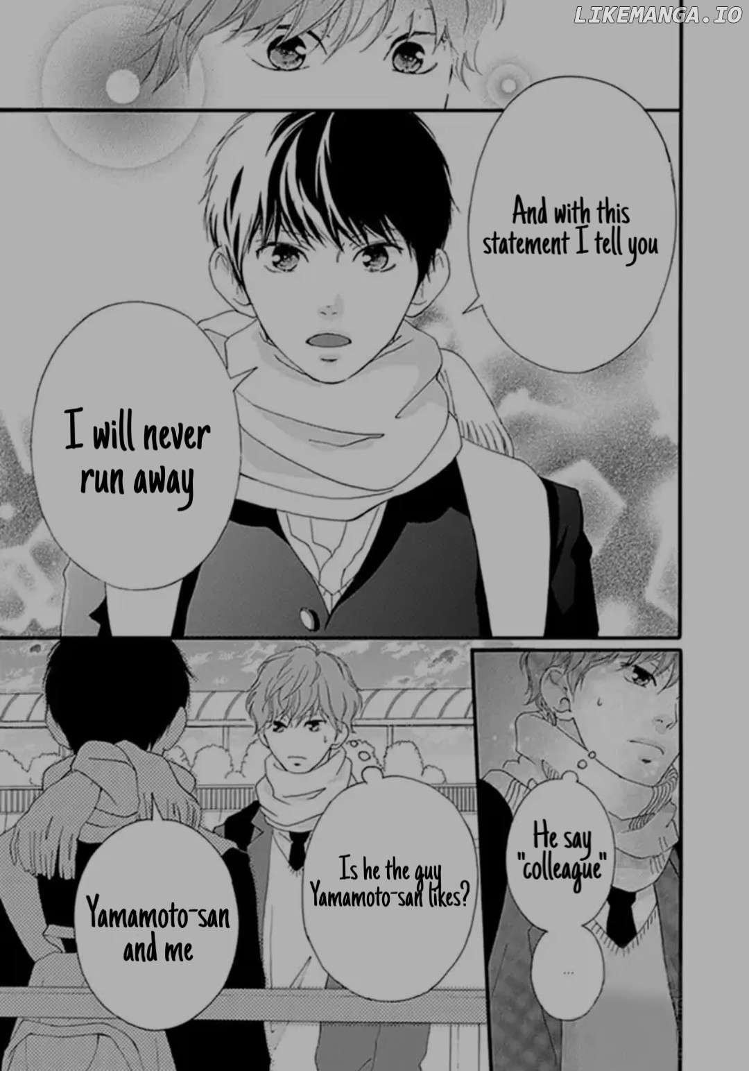 Omoi, Omoware, Furi, Furare chapter 39 - page 43