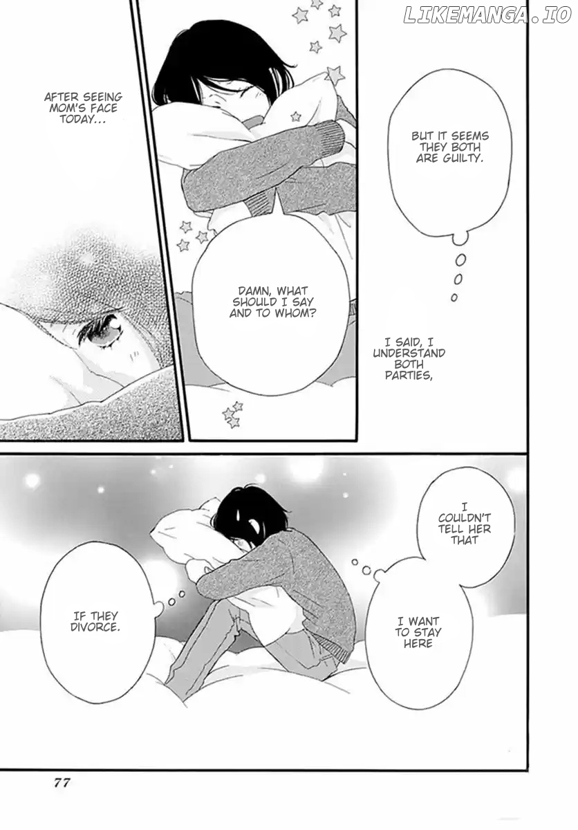 Omoi, Omoware, Furi, Furare chapter 40 - page 21