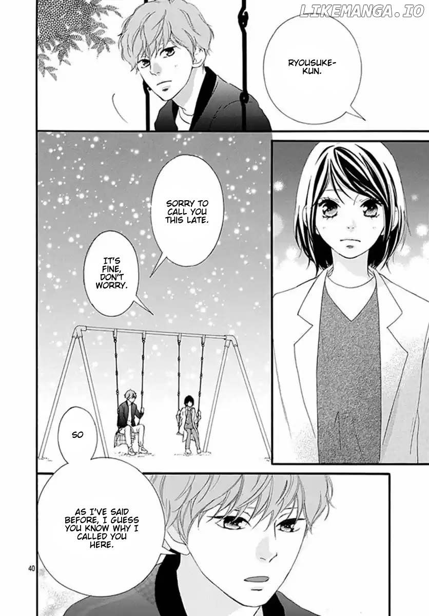 Omoi, Omoware, Furi, Furare chapter 40 - page 39