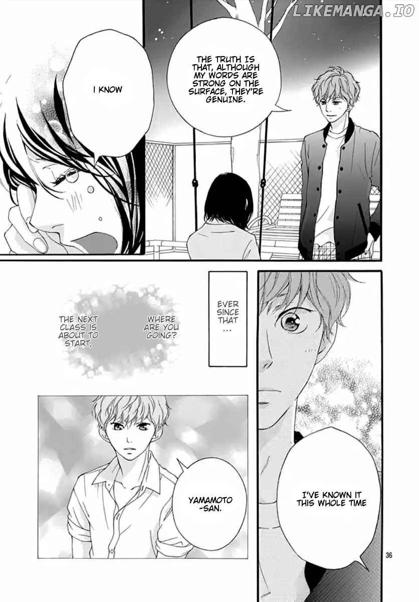 Omoi, Omoware, Furi, Furare chapter 41 - page 35