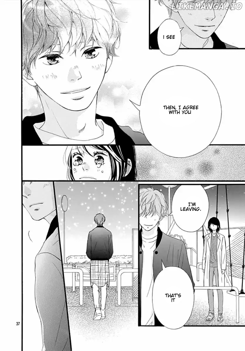 Omoi, Omoware, Furi, Furare chapter 41 - page 36