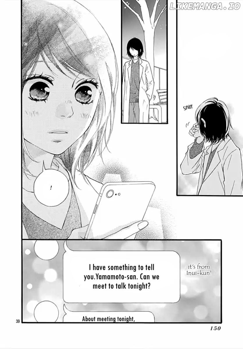Omoi, Omoware, Furi, Furare chapter 41 - page 38