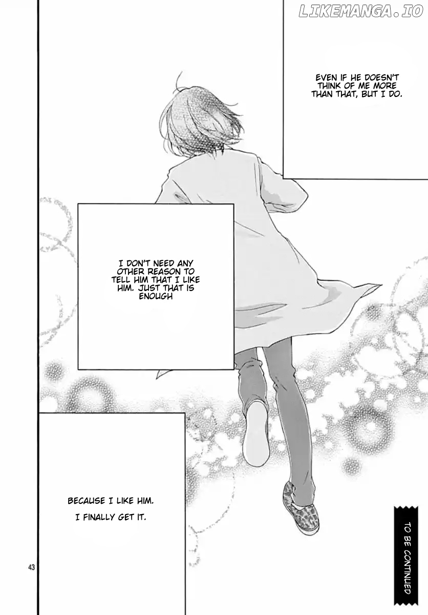 Omoi, Omoware, Furi, Furare chapter 41 - page 42