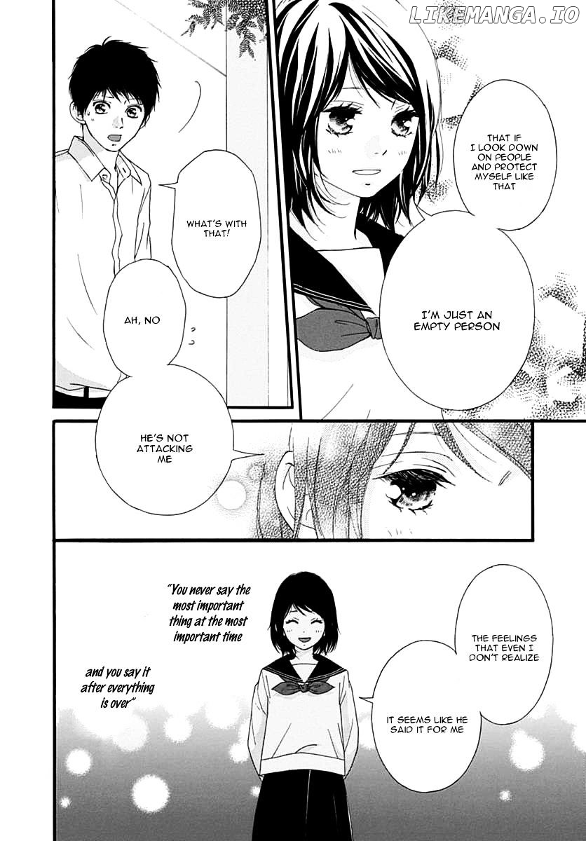 Omoi, Omoware, Furi, Furare chapter 25 - page 36