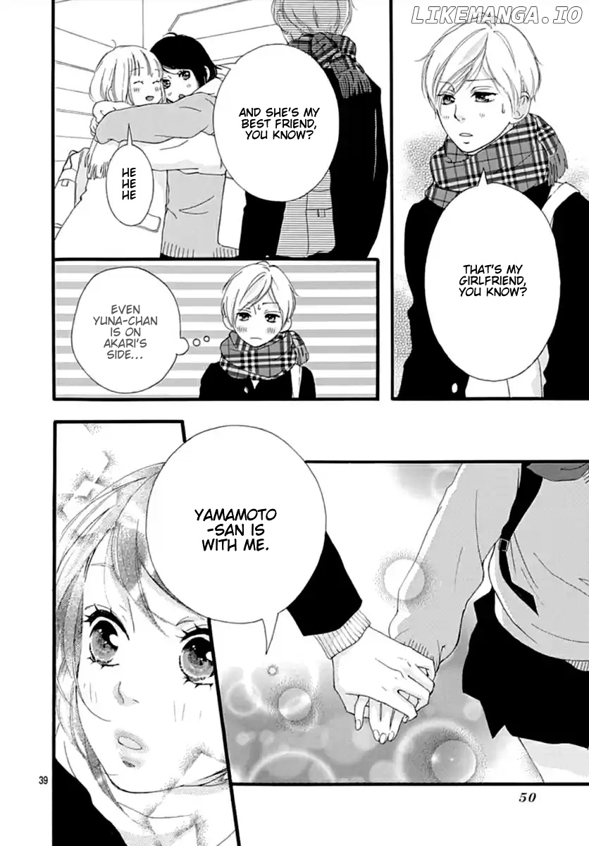 Omoi, Omoware, Furi, Furare chapter 42 - page 38