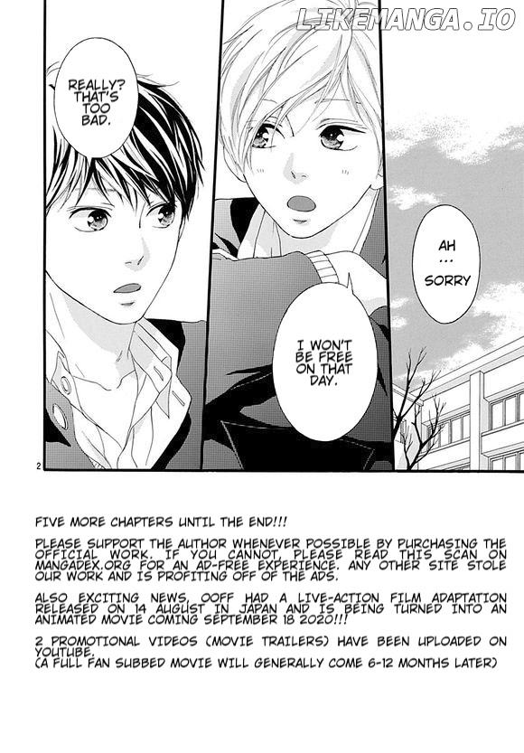 Omoi, Omoware, Furi, Furare chapter 43 - page 2