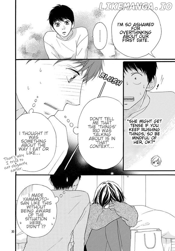 Omoi, Omoware, Furi, Furare chapter 43 - page 30