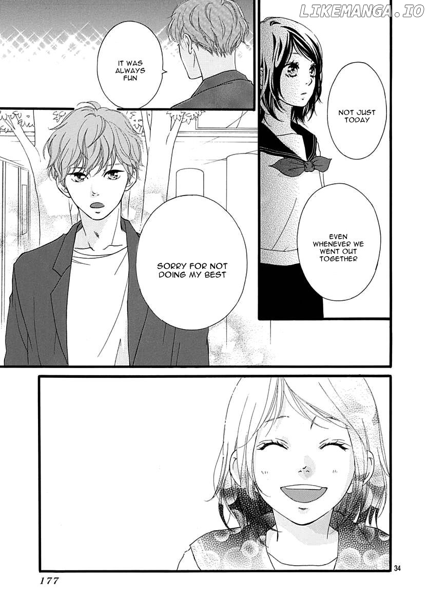 Omoi, Omoware, Furi, Furare chapter 27 - page 37