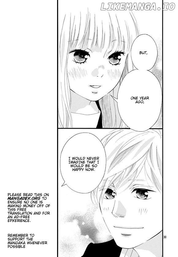 Omoi, Omoware, Furi, Furare chapter 44 - page 29