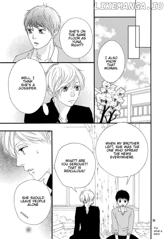Omoi, Omoware, Furi, Furare chapter 44 - page 37