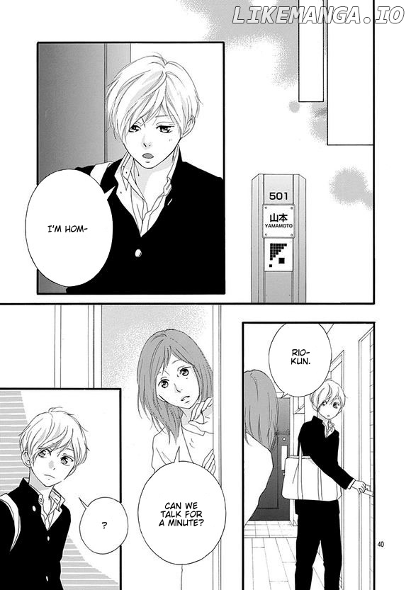 Omoi, Omoware, Furi, Furare chapter 44 - page 39