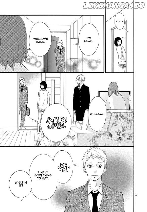 Omoi, Omoware, Furi, Furare chapter 44 - page 43