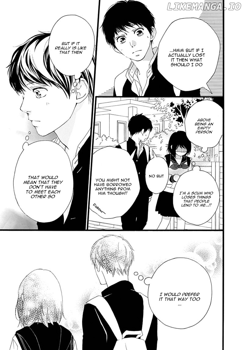 Omoi, Omoware, Furi, Furare chapter 29 - page 29