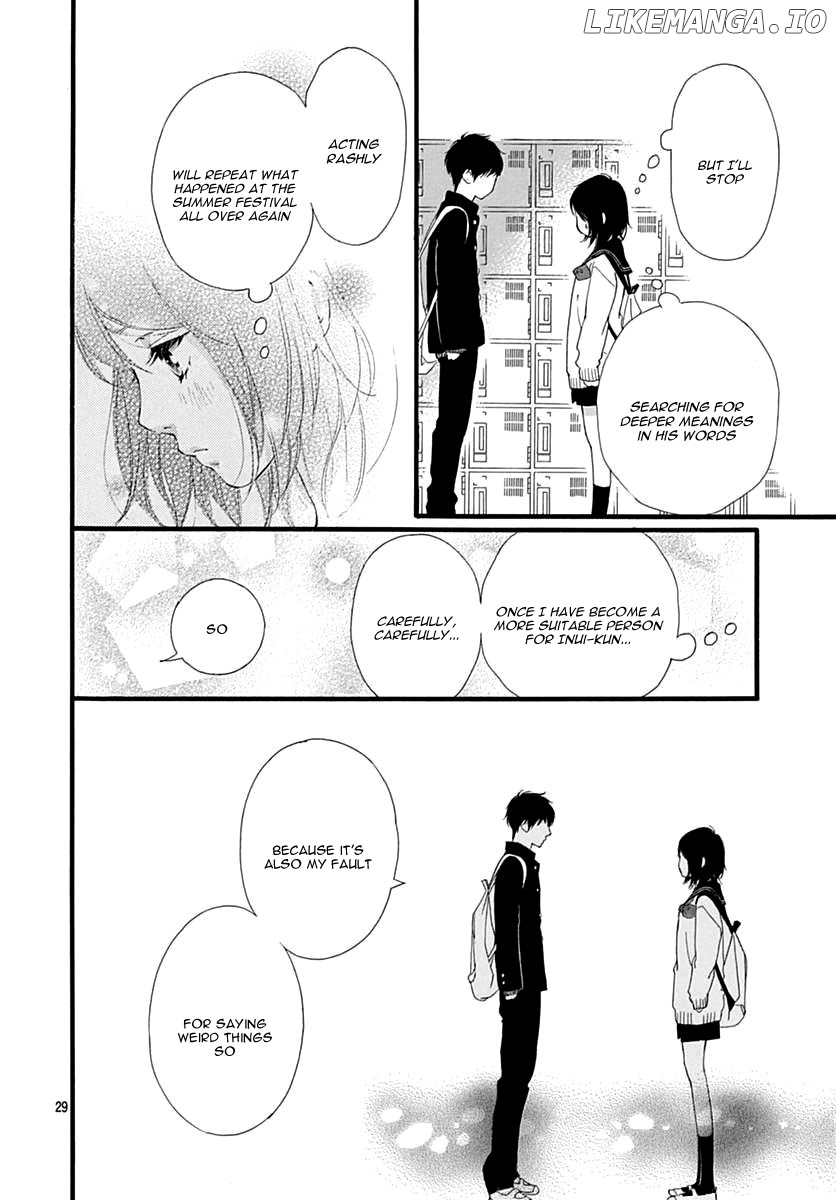 Omoi, Omoware, Furi, Furare chapter 30 - page 33