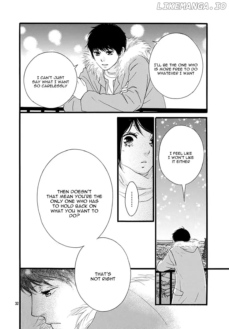 Omoi, Omoware, Furi, Furare chapter 32 - page 35