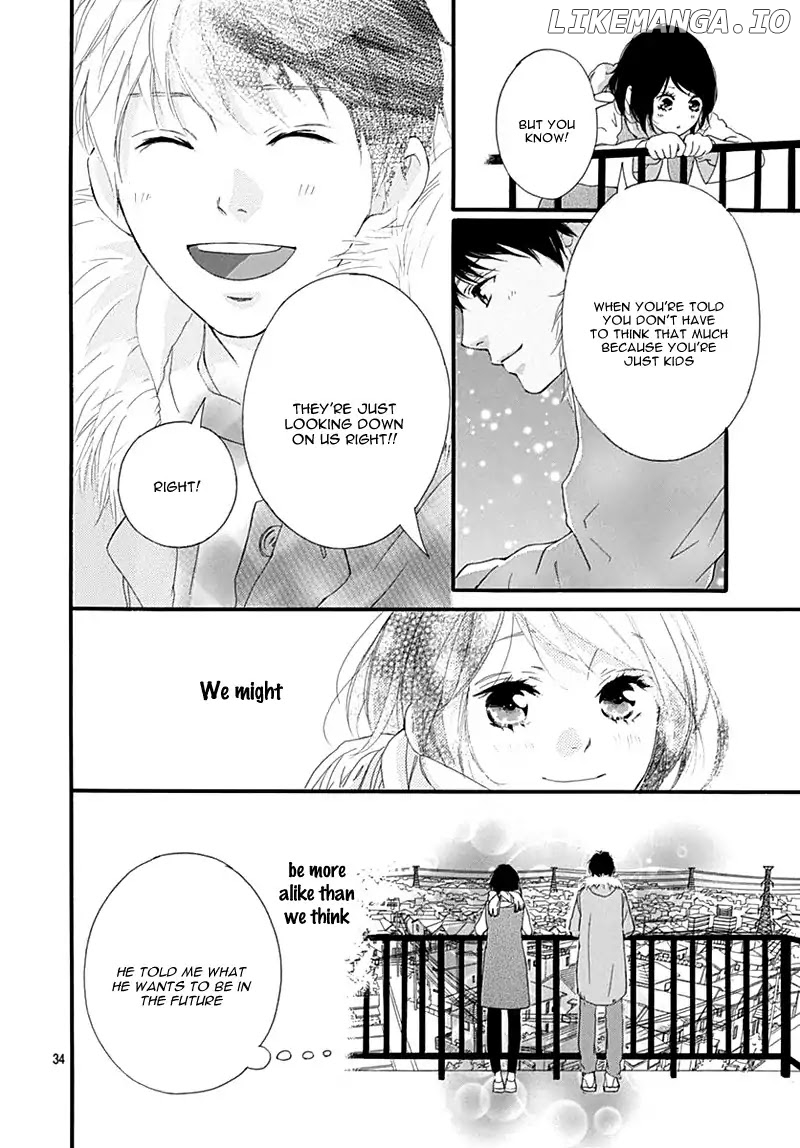 Omoi, Omoware, Furi, Furare chapter 32 - page 37