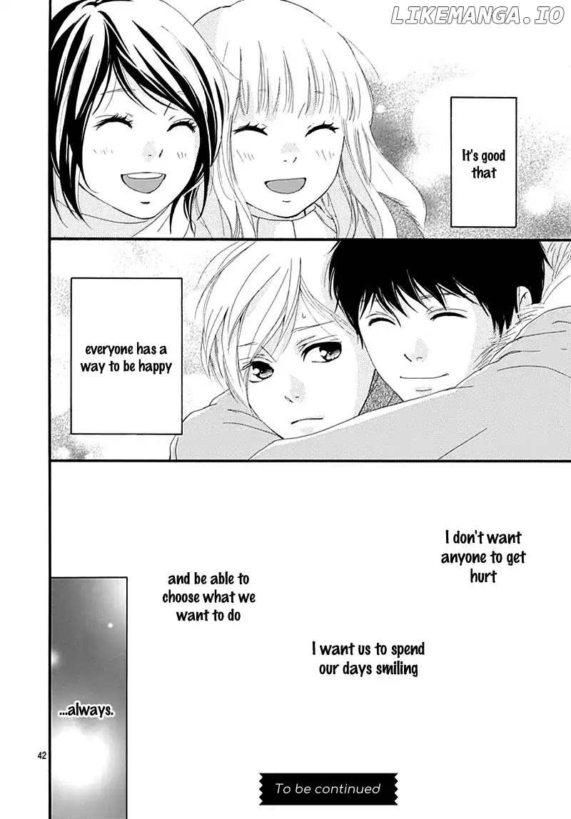 Omoi, Omoware, Furi, Furare chapter 32 - page 45