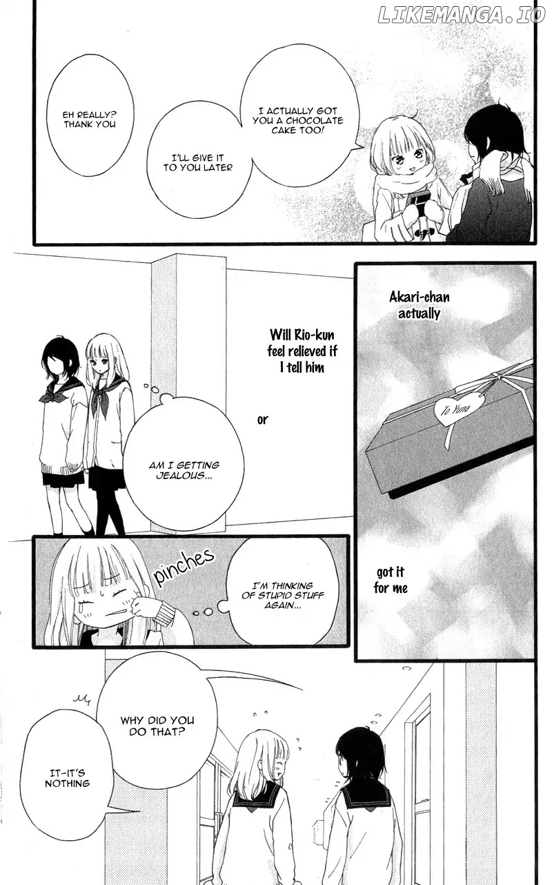 Omoi, Omoware, Furi, Furare chapter 34 - page 14