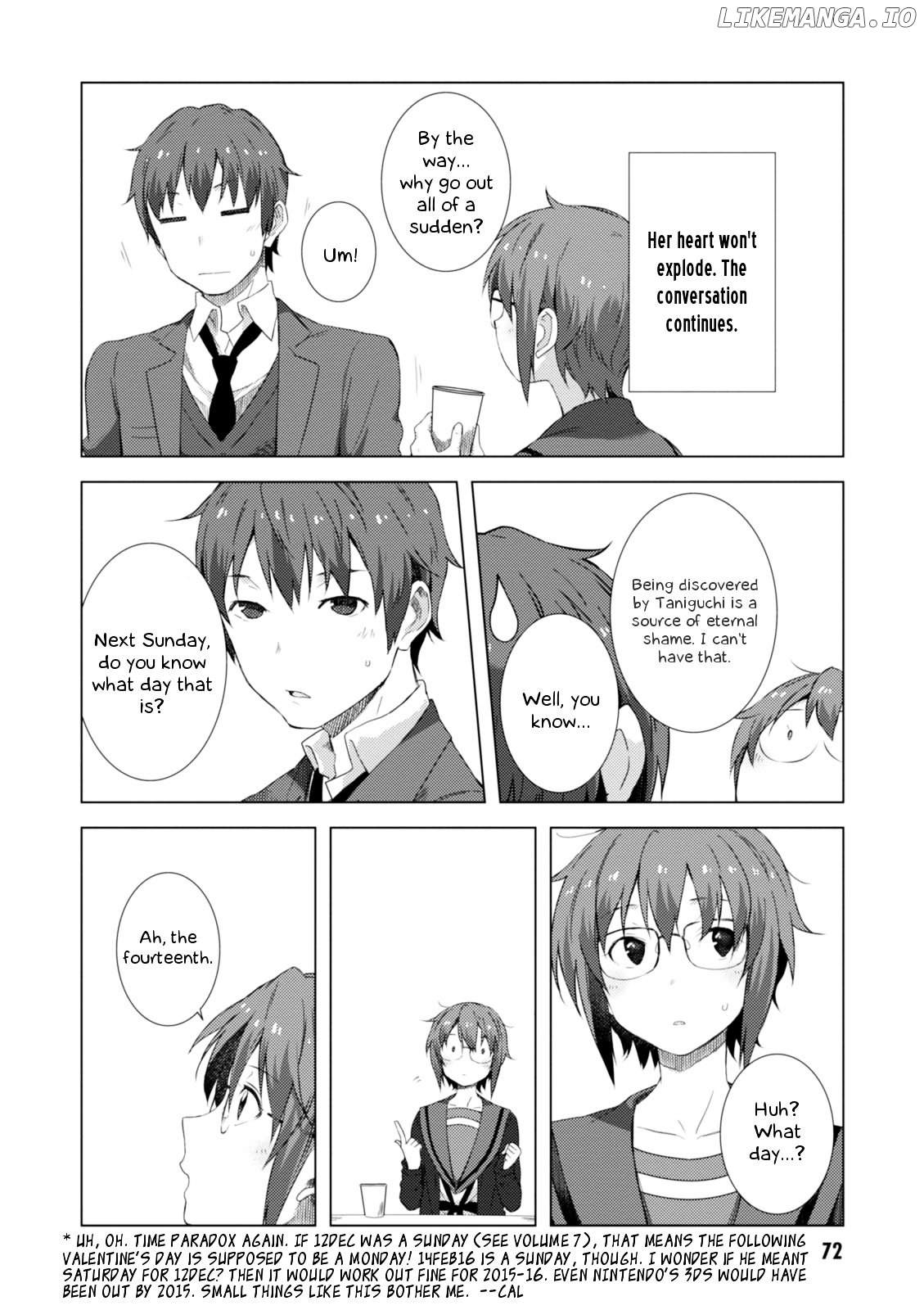 Nagato Yuki-chan no Shoushitsu chapter 67 - page 7