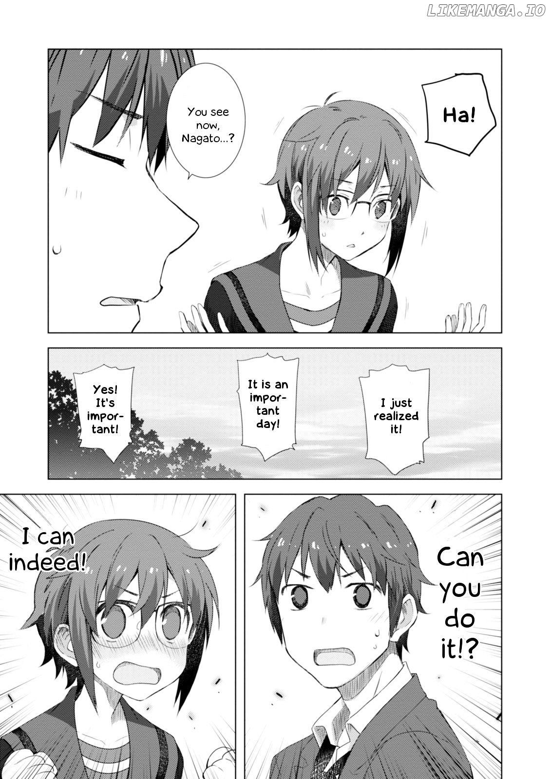 Nagato Yuki-chan no Shoushitsu chapter 67 - page 8