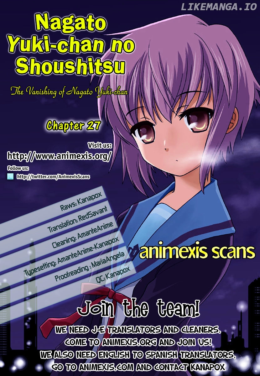 Nagato Yuki-chan no Shoushitsu chapter 27 - page 1