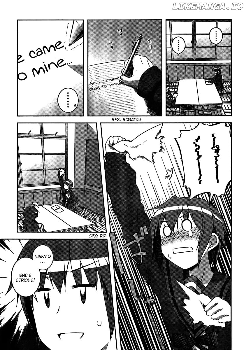 Nagato Yuki-chan no Shoushitsu chapter 4 - page 3