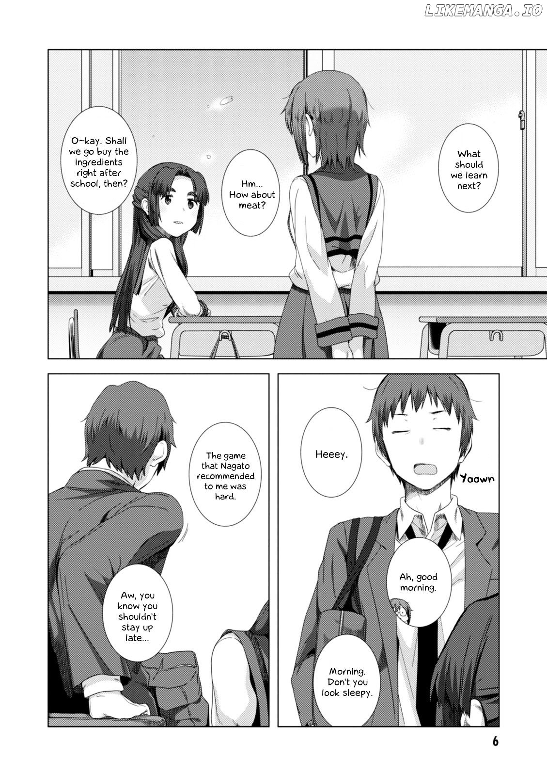 Nagato Yuki-chan no Shoushitsu chapter 71 - page 8