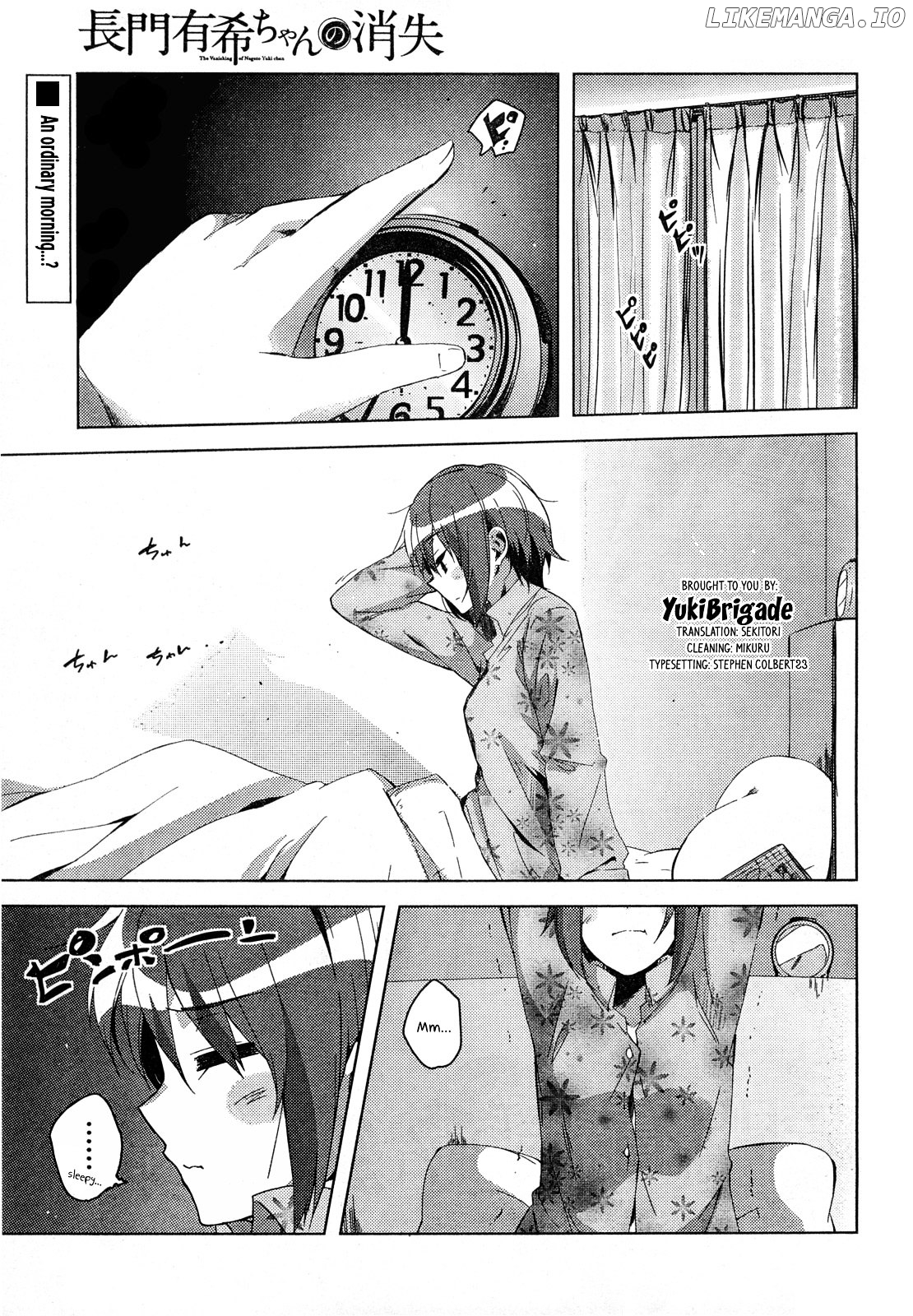 Nagato Yuki-chan no Shoushitsu chapter 29 - page 1