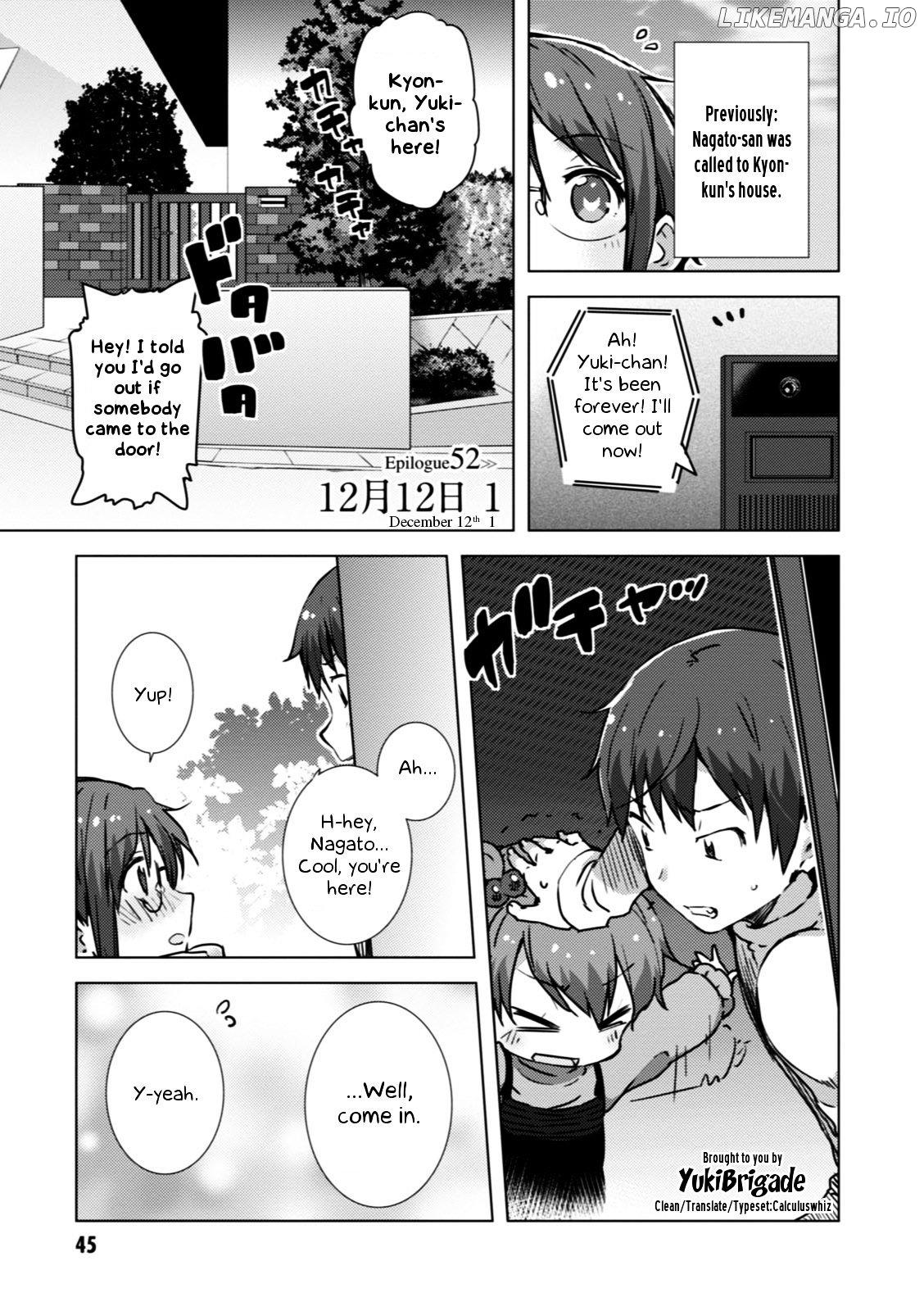 Nagato Yuki-chan no Shoushitsu chapter 52 - page 2