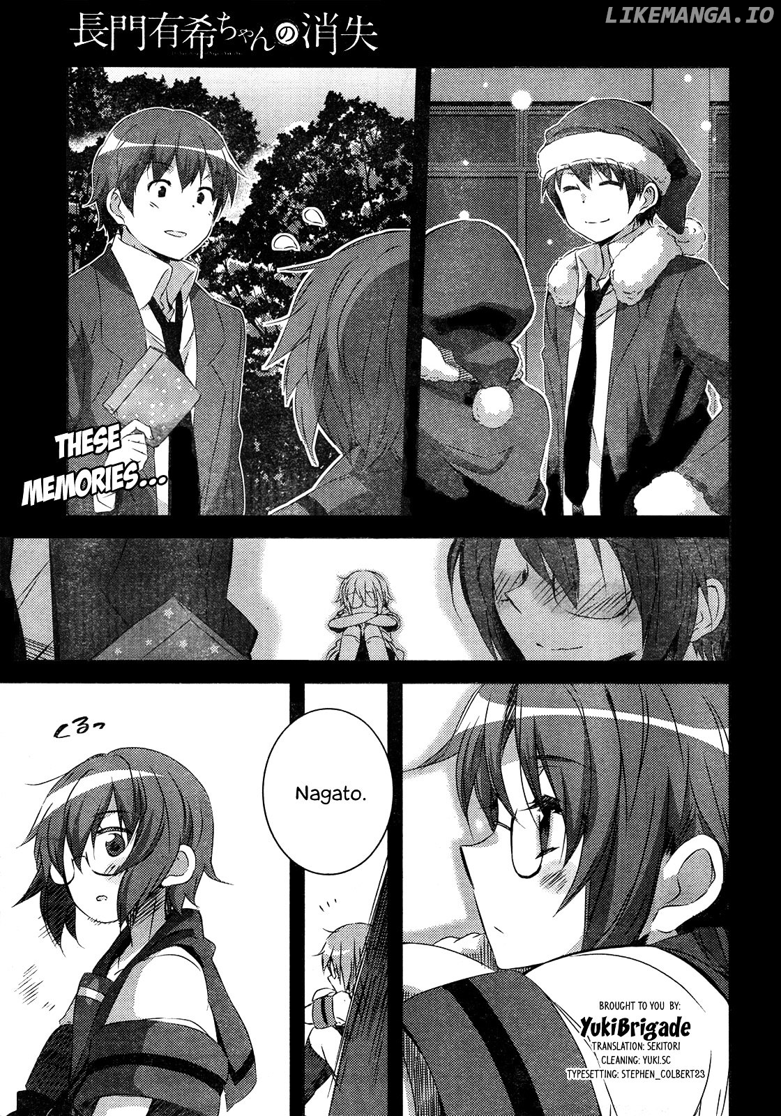 Nagato Yuki-chan no Shoushitsu chapter 32 - page 1