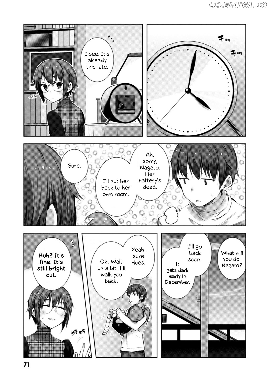 Nagato Yuki-chan no Shoushitsu chapter 54 - page 4