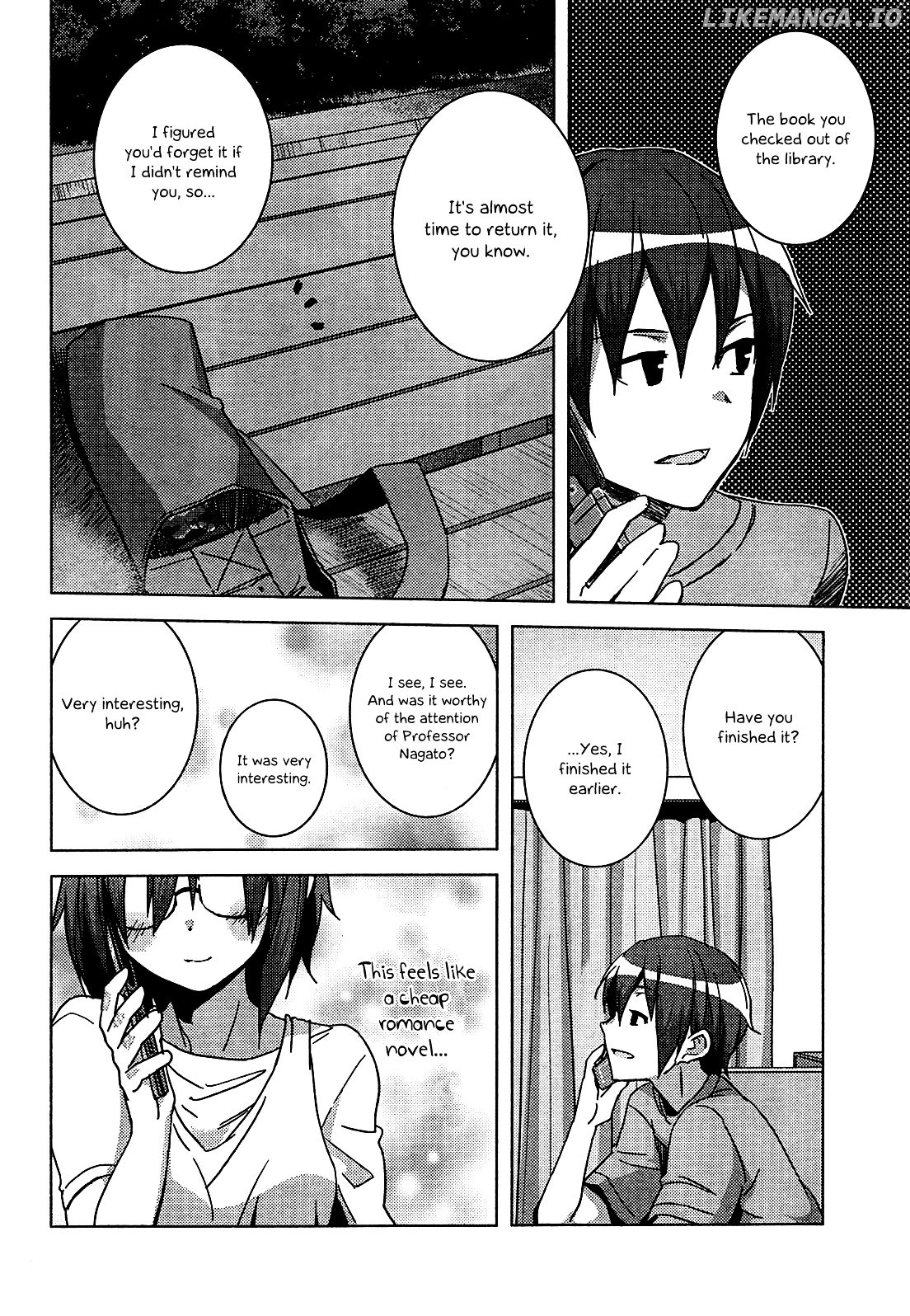 Nagato Yuki-chan no Shoushitsu chapter 33 - page 14